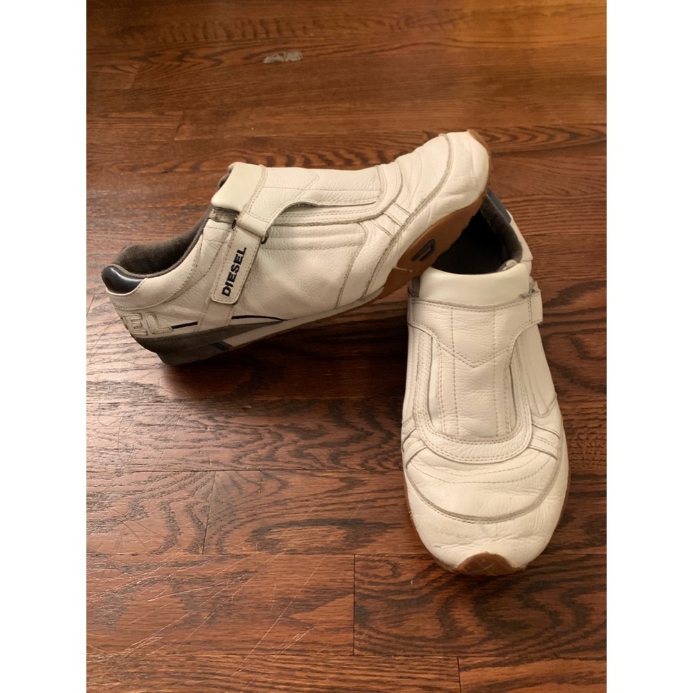 Diesel ‘Harold Keep’ Slip-on Leather Sneaker Shoes